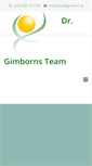 Mobile Screenshot of gimborn.at